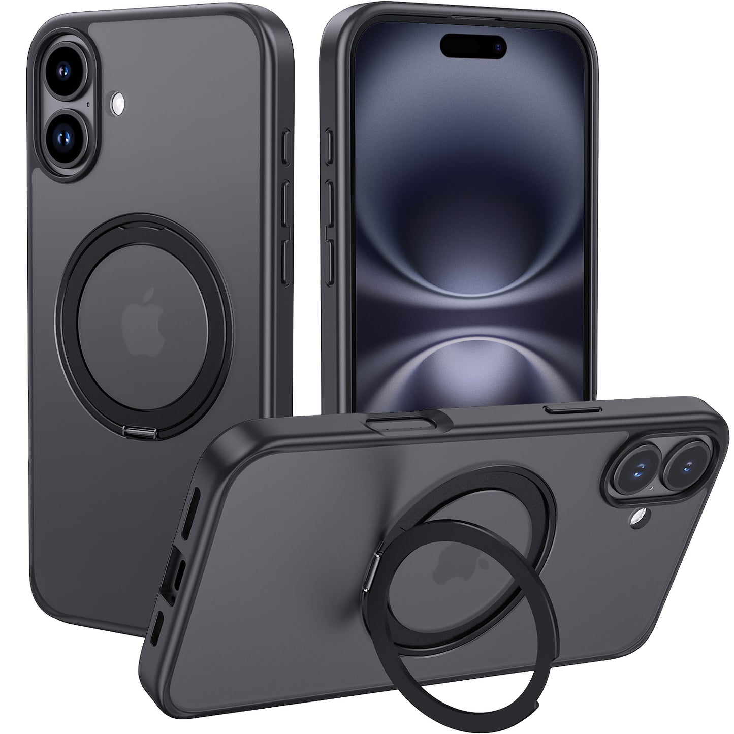 Tough On 360° Rotate Stand Case With MagSafe for iPhone