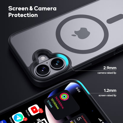 Tough On iPhone 16 Case With MagSafe Matte Black
