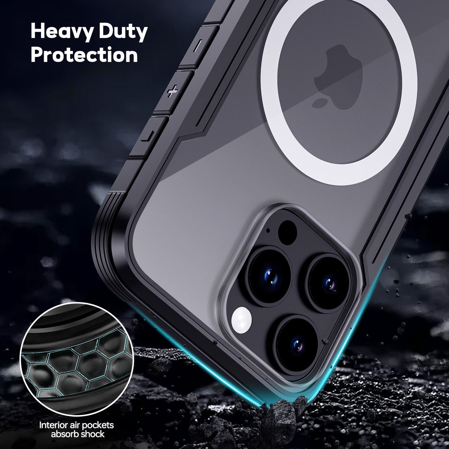 Tough On Iron Shield Case with MagSafe for iPhone