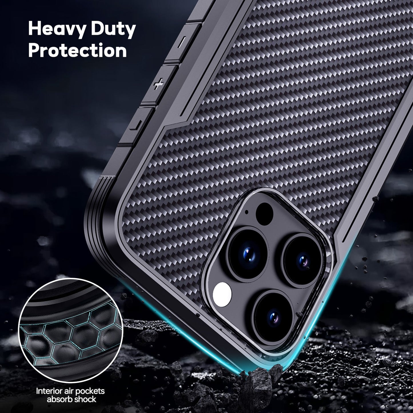 Tough On Iron Shield Case with MagSafe for iPhone