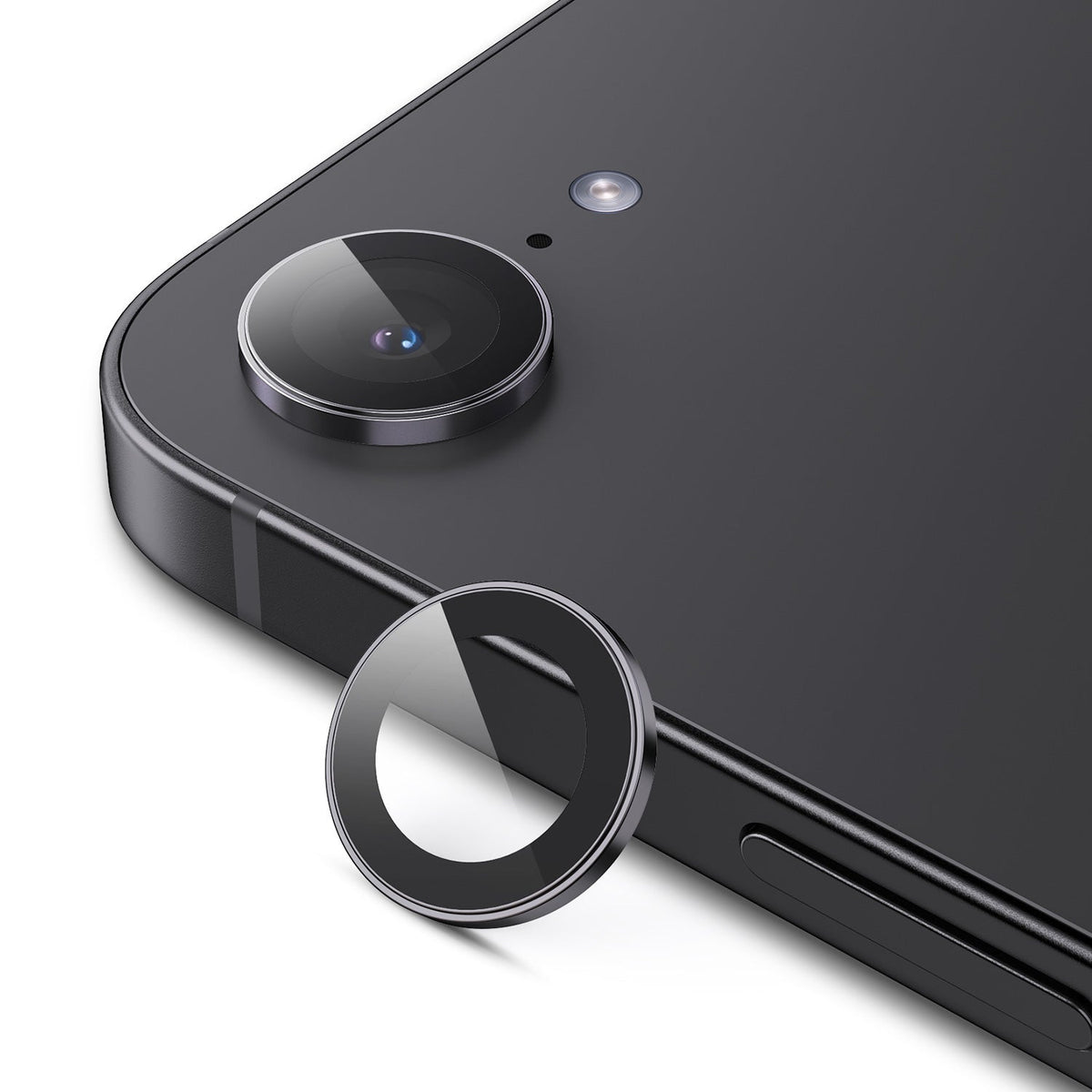 Tough On iPhone 16e Camera lens Protector Tempered Glass Individual Ring