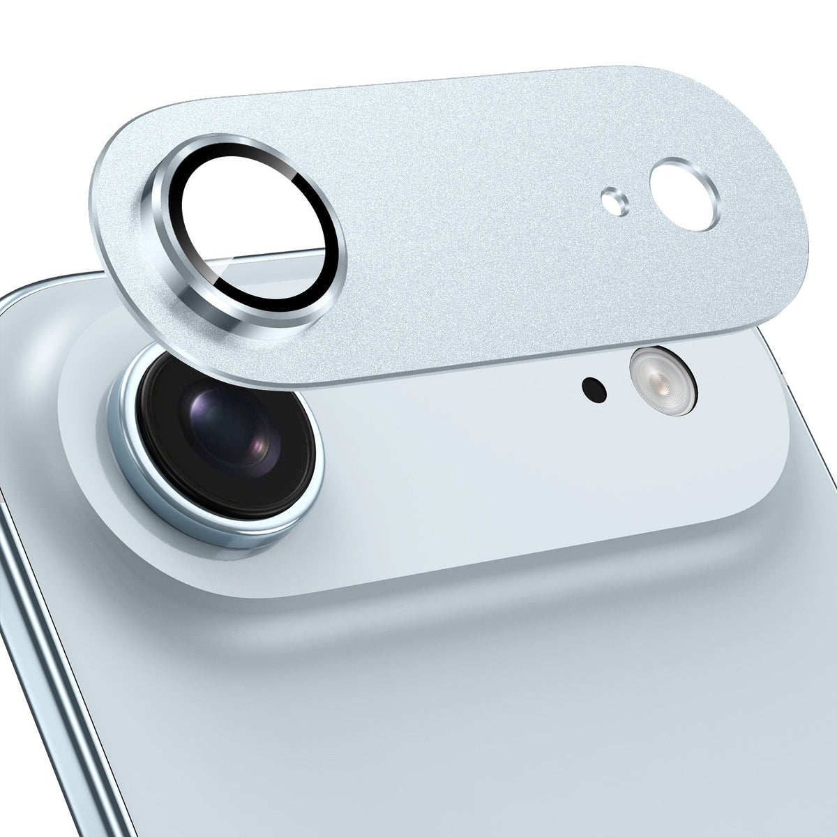 Tough On Rear Camera Protector Matte Metal for iPhone