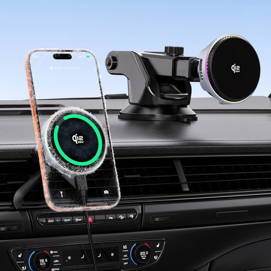 Tough On MagCool Qi2 Wireless Car Charger with Active TEC Cooling