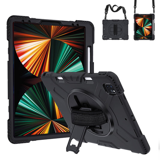 Tough On iPad Pro 12.9" 2022 & 2021 & 2020 Case XG Rugged Protection Black