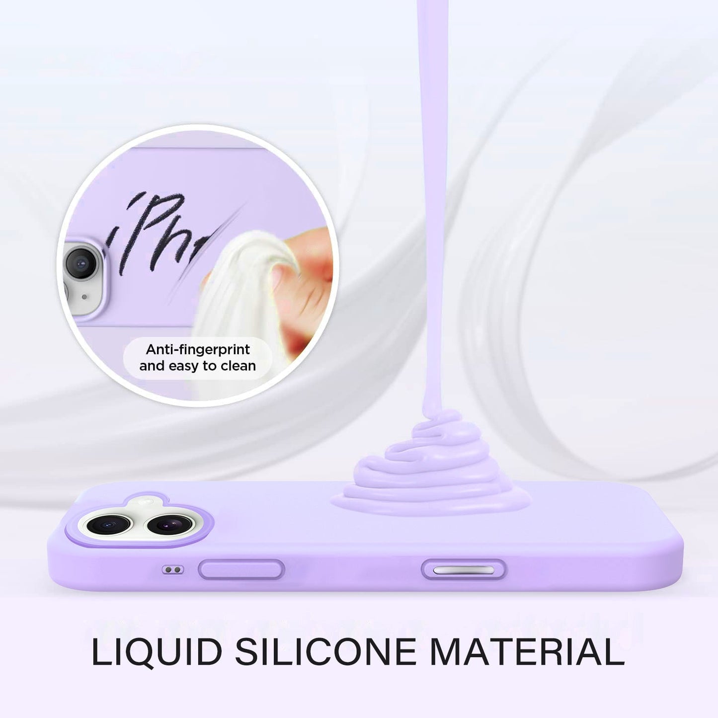 Tough On iPhone 16 Strong Liquid Silicone Case with Magsafe