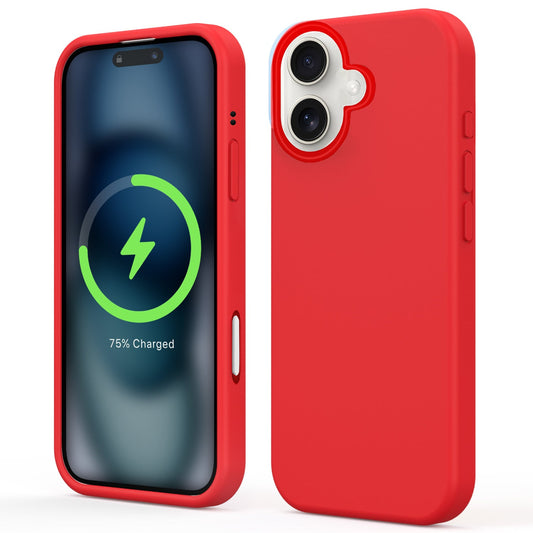 Tough On iPhone 16 Strong Liquid Silicone Case with Magsafe