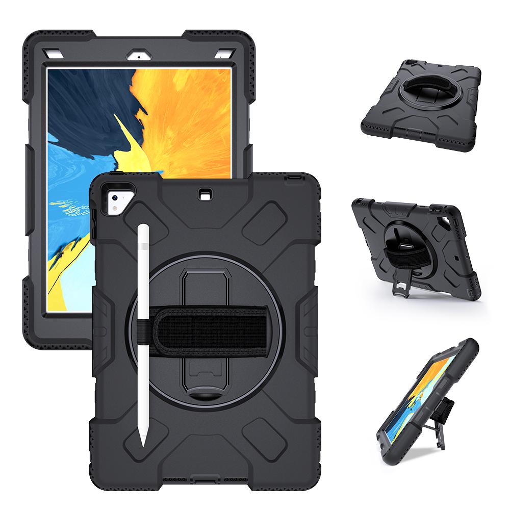 iPad 5 / 6th Gen 9.7 inch Case Tough On Rugged Protection Black