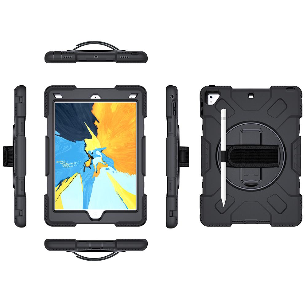 iPad 5 / 6th Gen 9.7 inch Case Tough On Rugged Protection Black