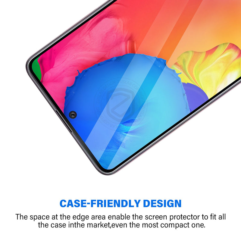 Samsung Galaxy A71 Tempered Glass Screen Protector Tough on Clear