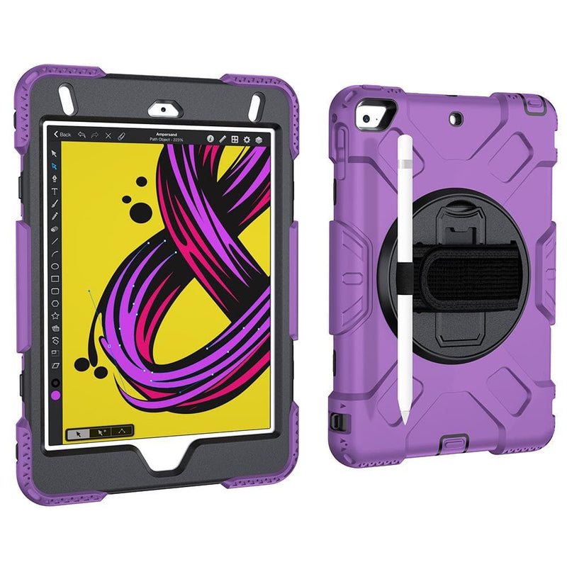 iPad mini 4 5 Case Tough On Rugged Protection Purple