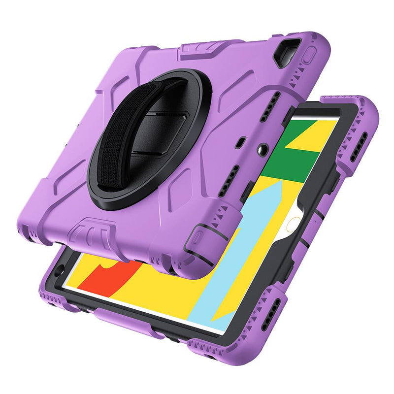 iPad 7 / 8th Gen 10.2 inch Case Tough On Rugged Protection Purple