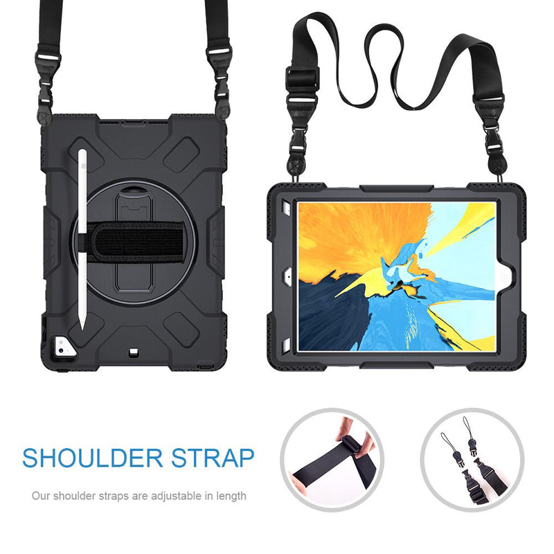 Tough On iPad Air / Air 2 9.7 inch Case Rugged Protection Black