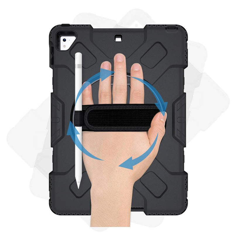 iPad Air / Air 2 / Pro 9.7 inch Case Tough On Rugged Protection Black