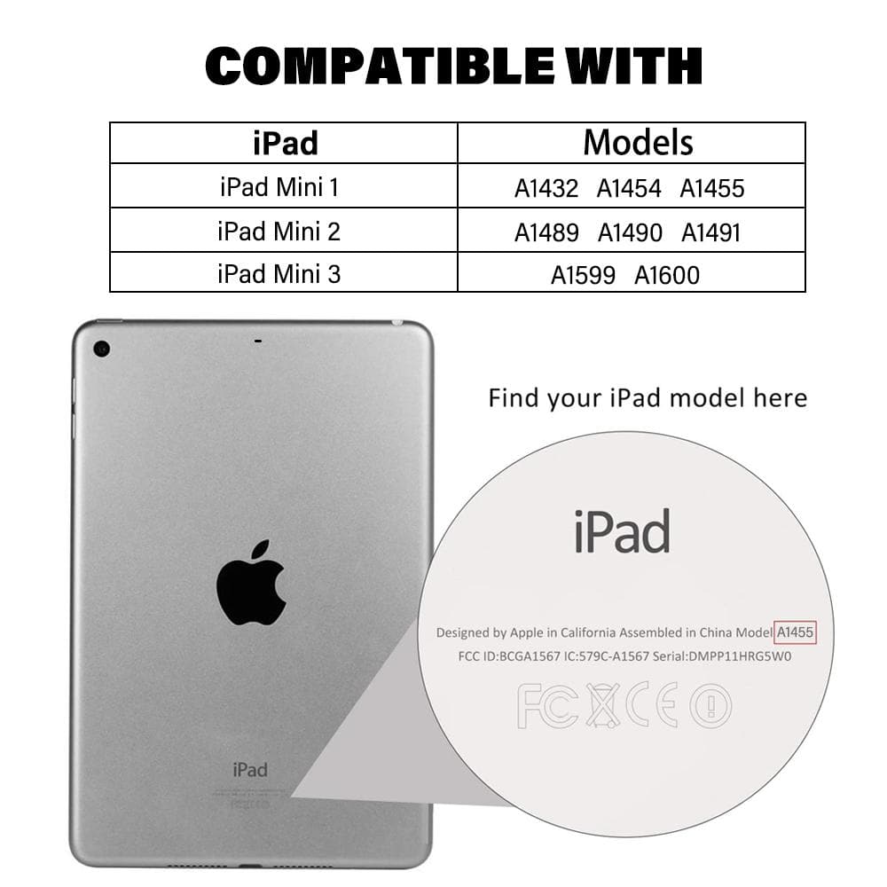iPad mini 1 2 3 Tempered Glass Screen Protector Tough on