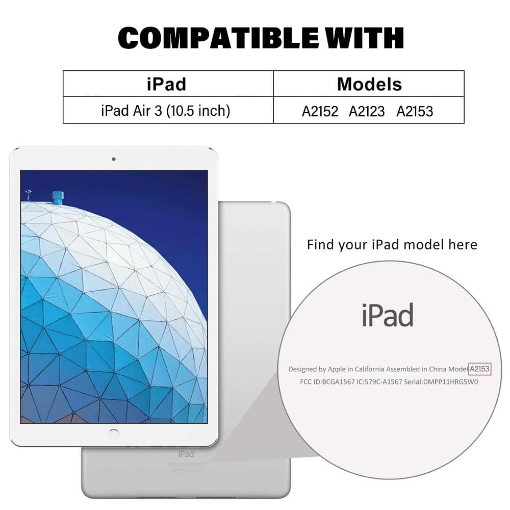 iPad Air 3 10.5 inch Tempered Glass Screen Protector Tough on