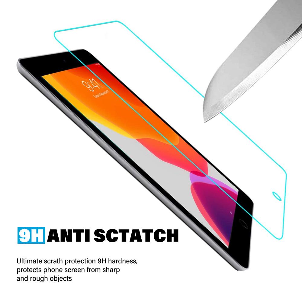 iPad 9 / 8 / 7th Gen 10.2 inch Tempered Glass Screen Protector Tough on