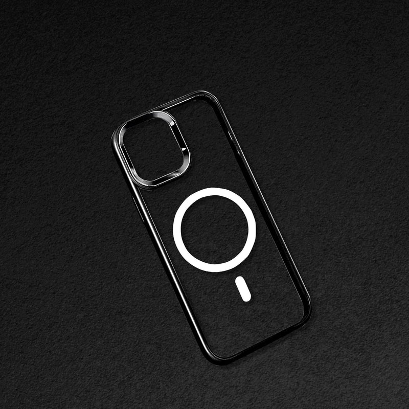 Tough On iPhone 14 Pro Max Clear Case with Magsafe Black
