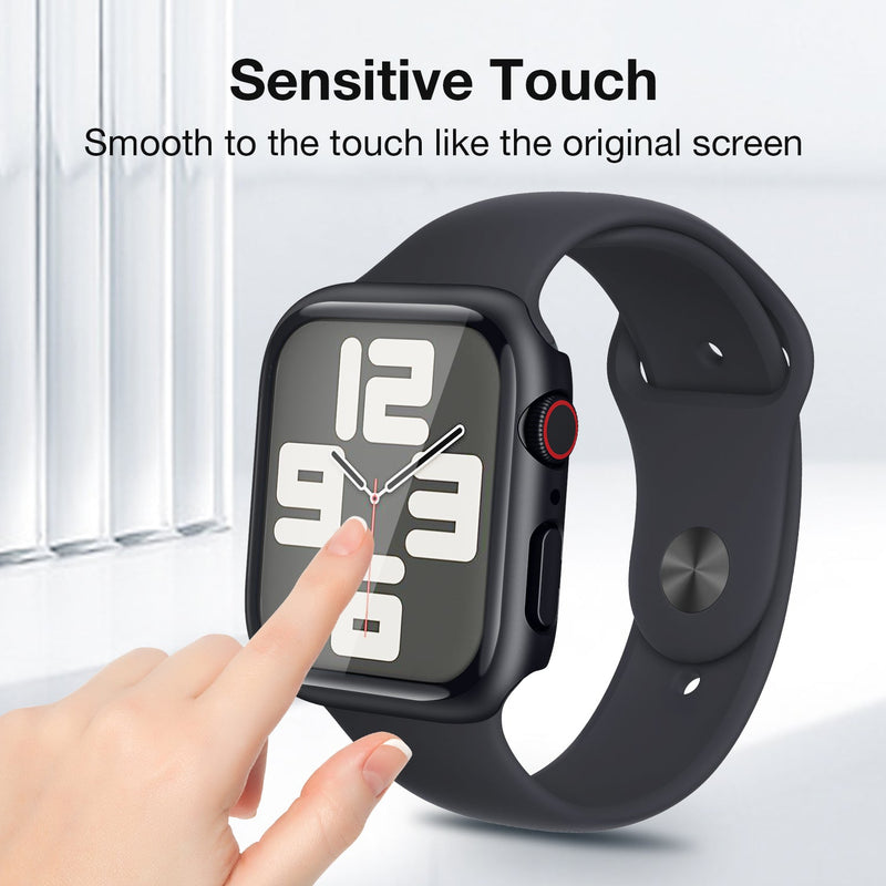 Tough On Apple Watch Case Series 6 / 5 / 4 / SE 40mm with Tempered Glass Screen Protector