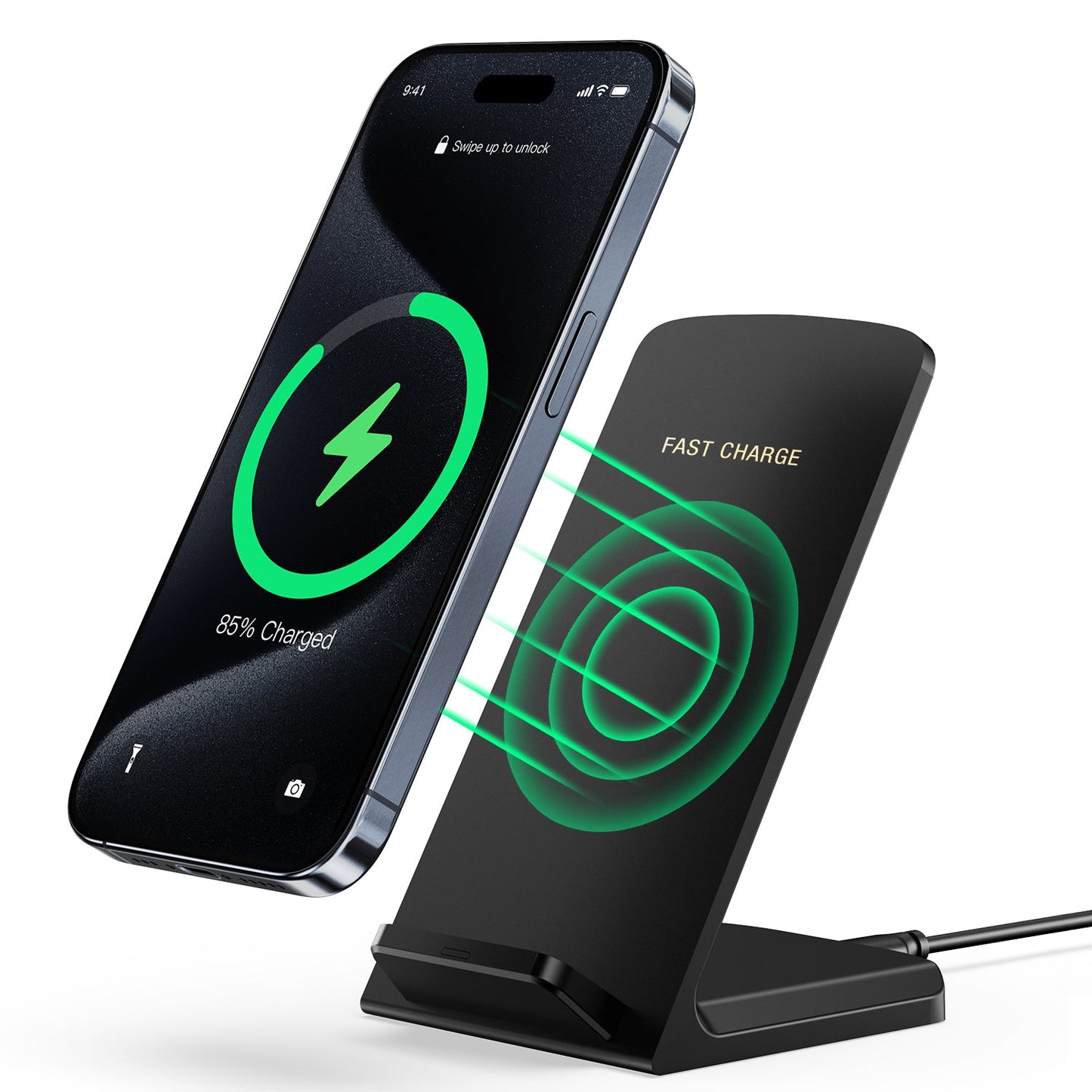 Wireless Charger Station Fast Wireless Charging Stand