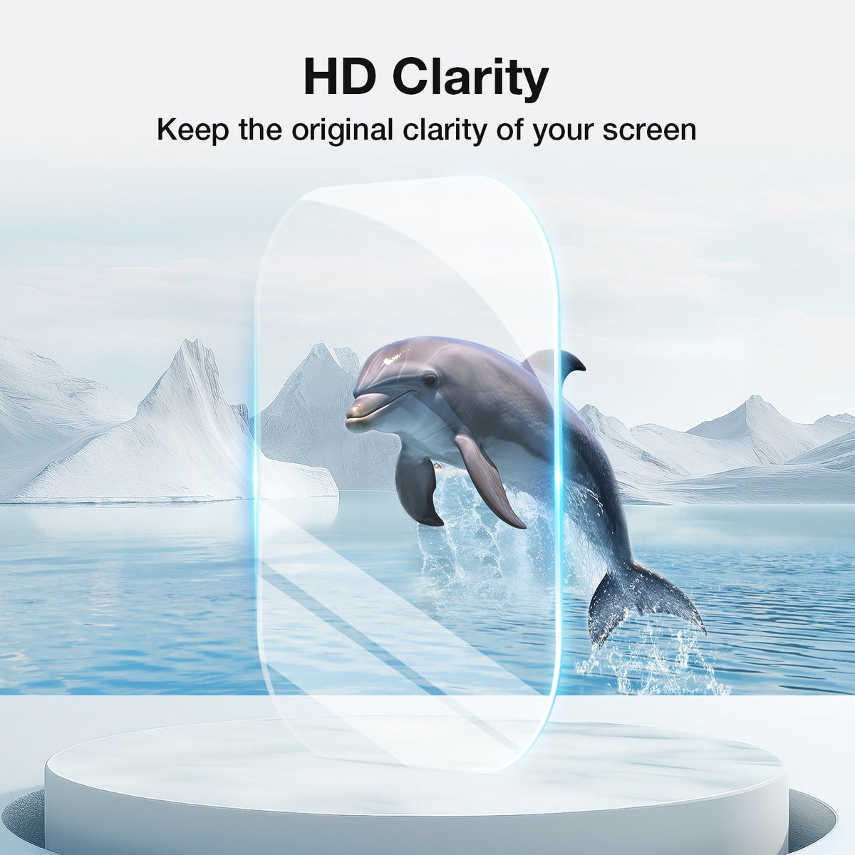 Tough On Apple Watch Ultra 4 / Ultra 3 / Ultra 2 / Ultra Screen Protector Tempered Glass with Install Frame 2 Pack