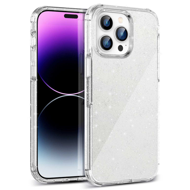 Tough On iPhone 14 Pro Max Case Glitter Stardust