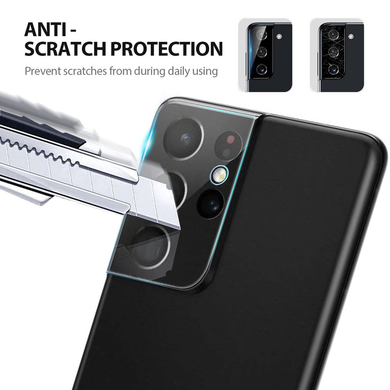 Tough On Samsung Galaxy S21 5G Tempered Glass Camera Protector 2 Pack