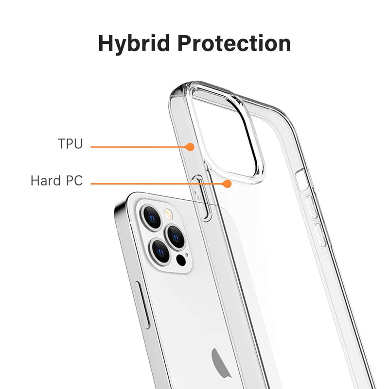 Tough On iPhone 12 / iPhone 12 Pro Case Clear