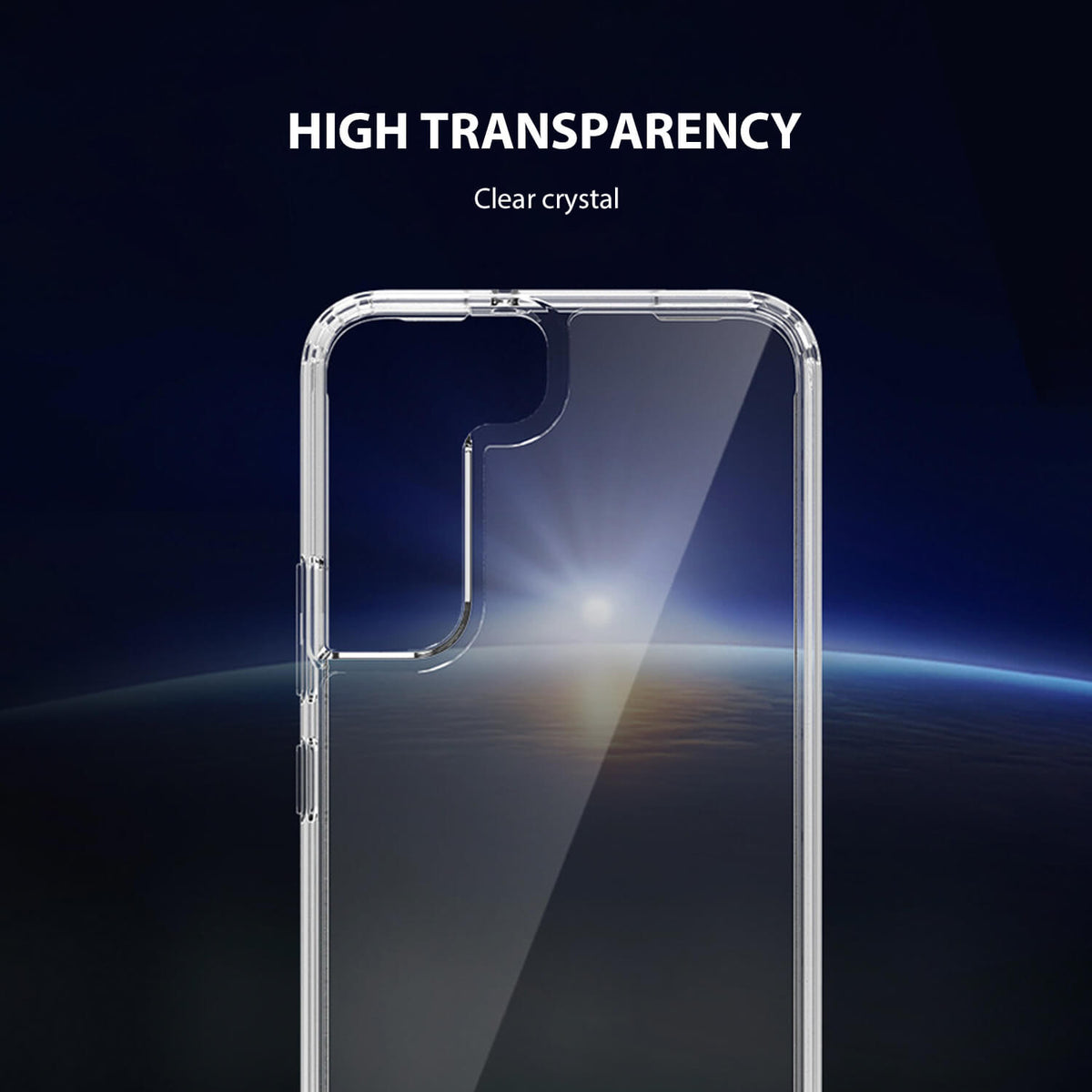 Tough On Samsung Galaxy S21 FE 5G Case Clear Shockproof Protector