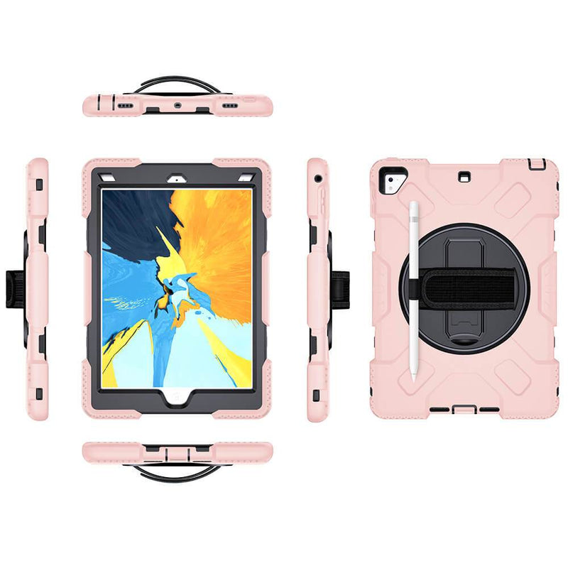 Tough On iPad 5 / 6th Gen 9.7 inch Case Rugged Protection Pink