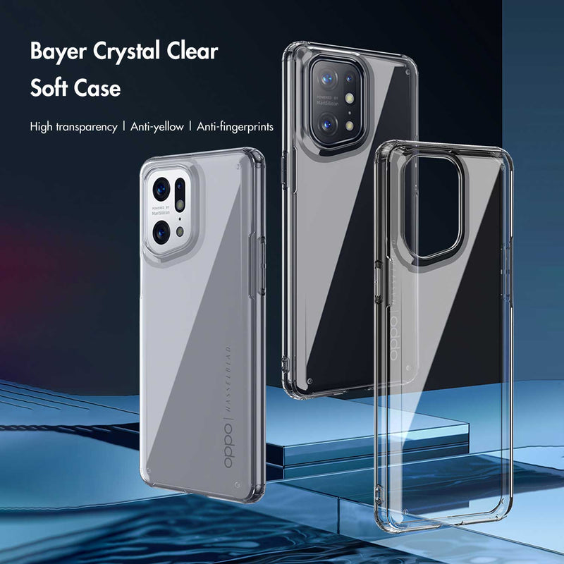 Tough On OPPO Find X5 5G Case Slim Crystal Clear