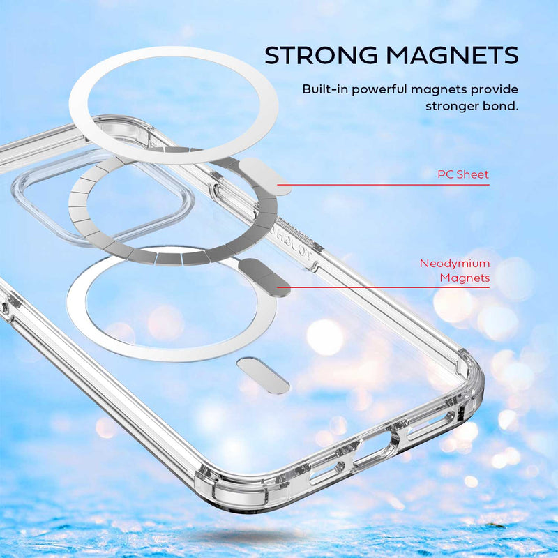 Tough On iPhone 14 Pro Max Clear Case with Magsafe