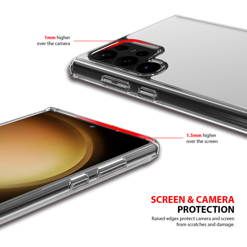 Tough On Samsung Galaxy S23 Ultra Case Clear Air