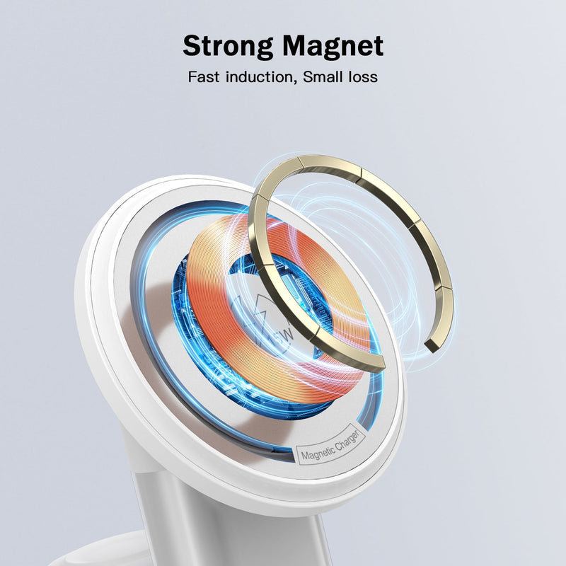 Tough On Magnetic 3 in 1 Wireless Charger Stand Station with Magsafe
