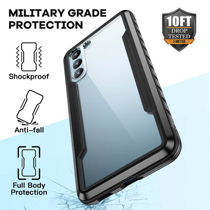 Tough On Samsung Galaxy S21 5G Case Iron Shield Black