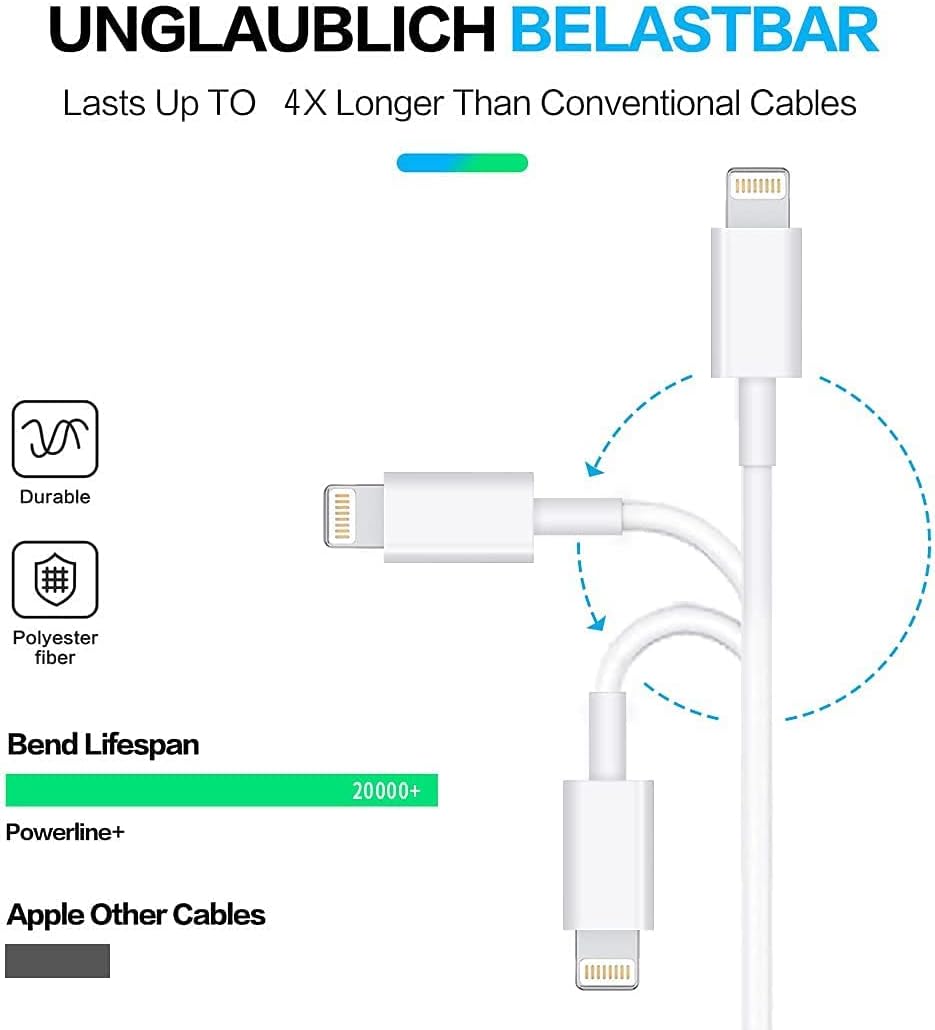 Tough On Type-C to Lightning Charging Cable 0.3M