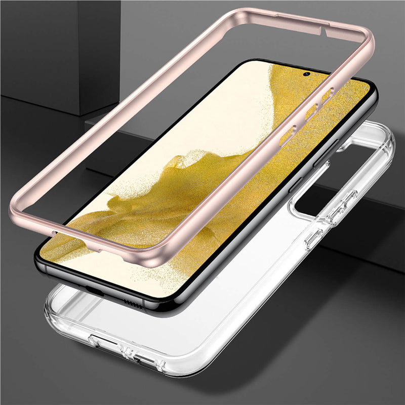 Tough On Samsung Galaxy S22 5G IMD Stylish Case Pink