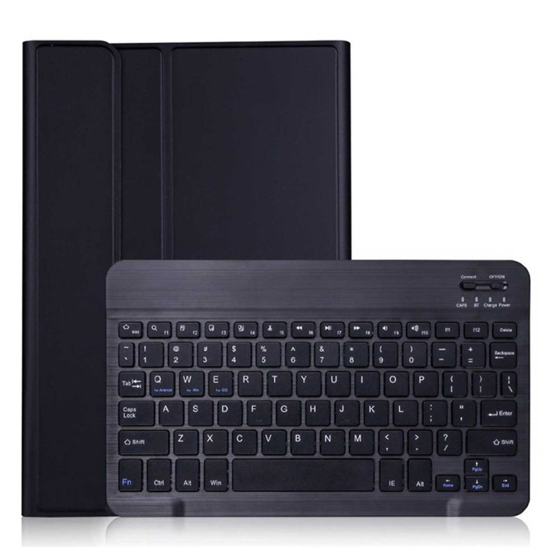 Tough On Samsung Galaxy Tab S8 Ultra Bluetooth Keyboard Cover Leather Case Black