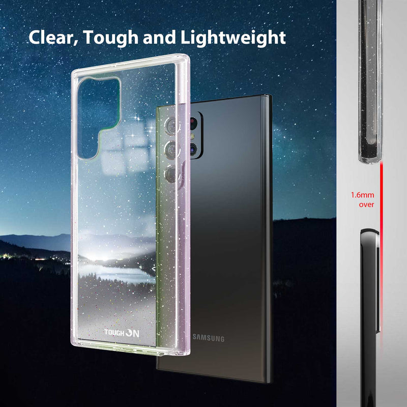 Tough On Samsung Galaxy S23 Ultra Case Glitter Iridescent