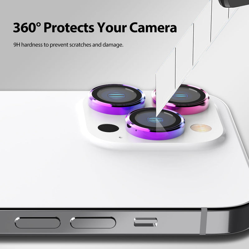 Tough On iPhone 14 Pro / 14 Pro Max Camera Lens Iridescent