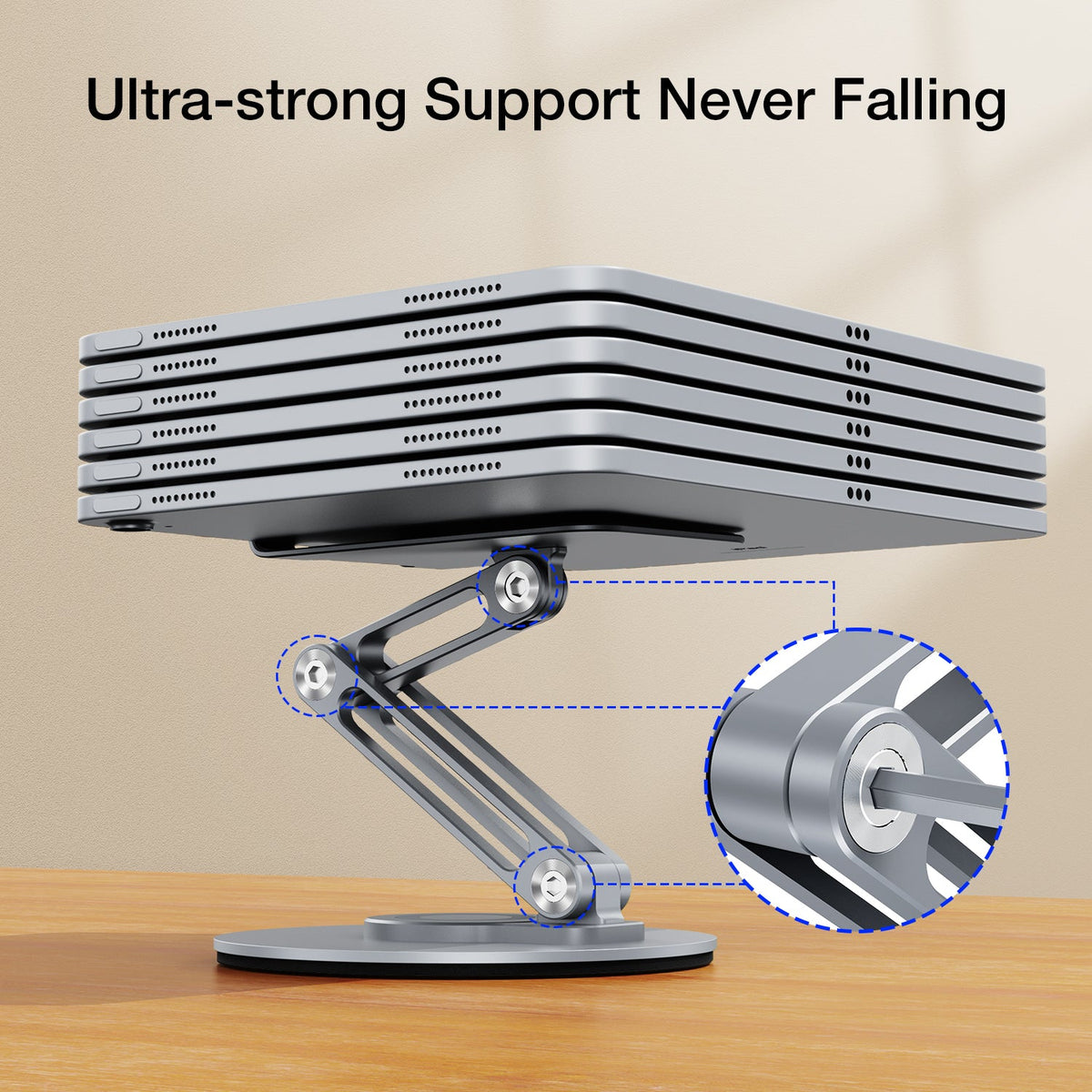 Tablet Stands 360 Rotating Foldable Desktop iPad Holder Stand