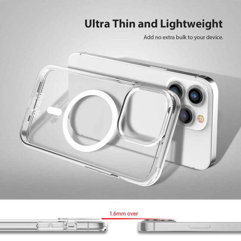 Tough On iPhone 14 Pro Case Tough Clear with Magsafe