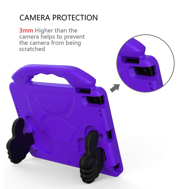 Tough On iPad 5 / 6th Gen 9.7" Case EVA Kids Protection Purple