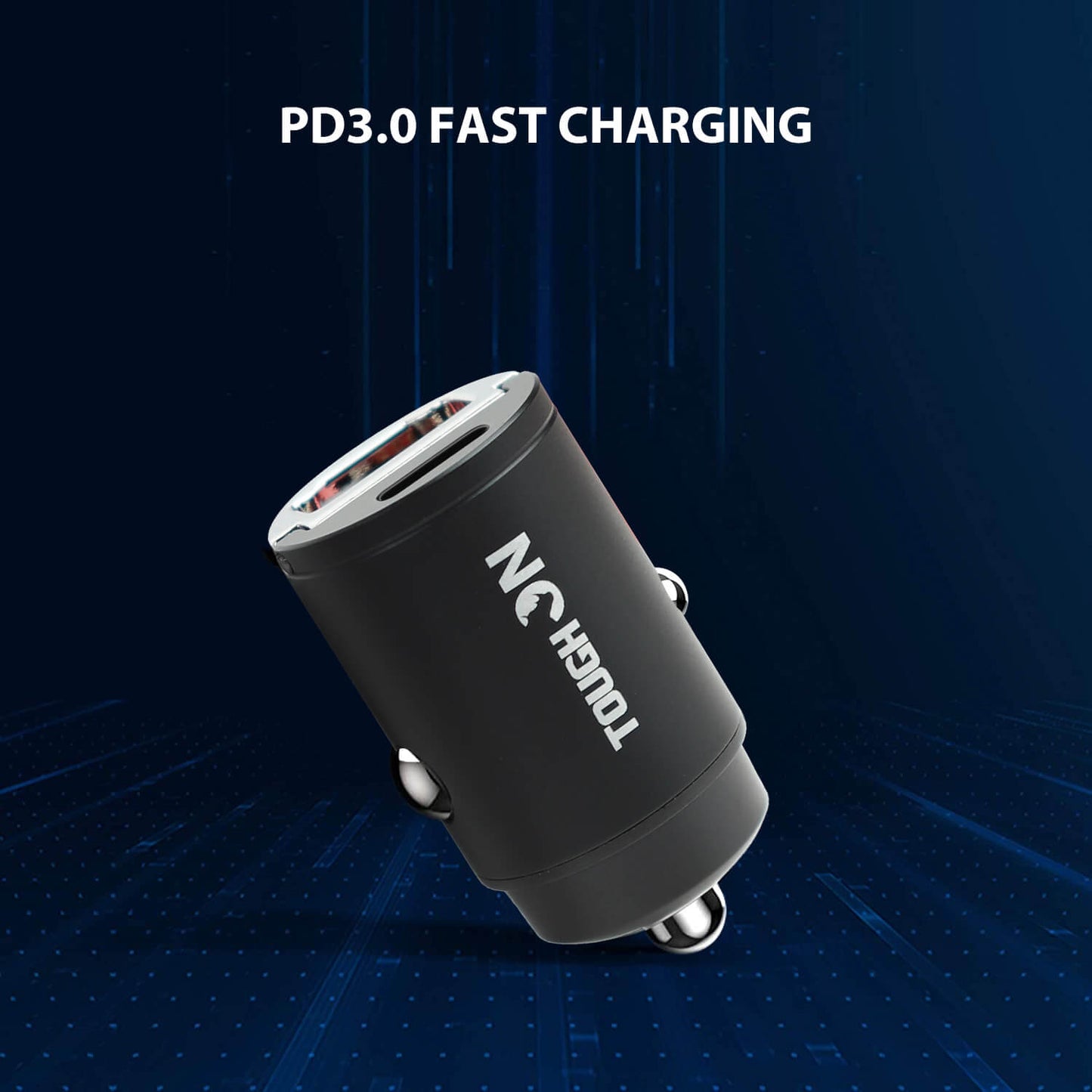 Tough On Power 30W Dual Port Car Charger with PD 3.0