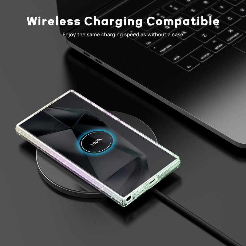 Tough On Samsung Galaxy S24 Ultra Clear Case with Magsafe