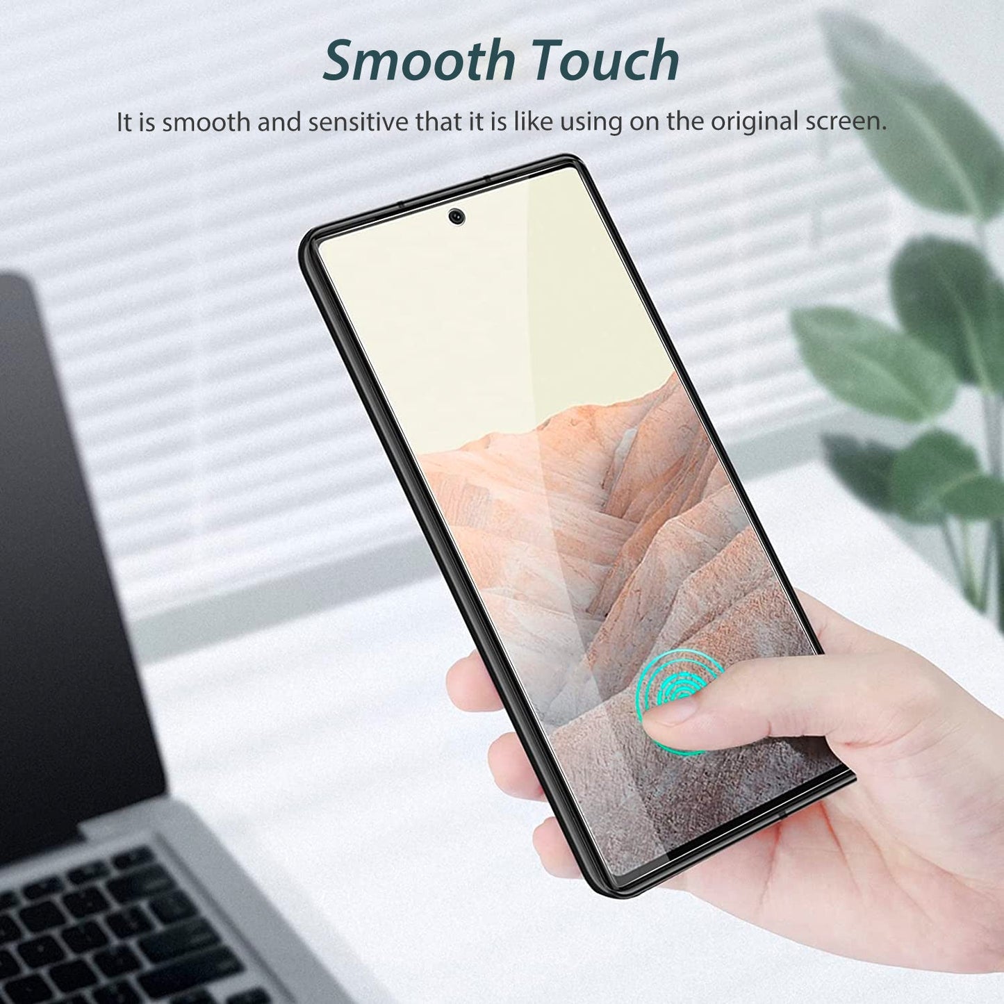 Tough On Google Pixel 7a Tempered Glass Screen Protector