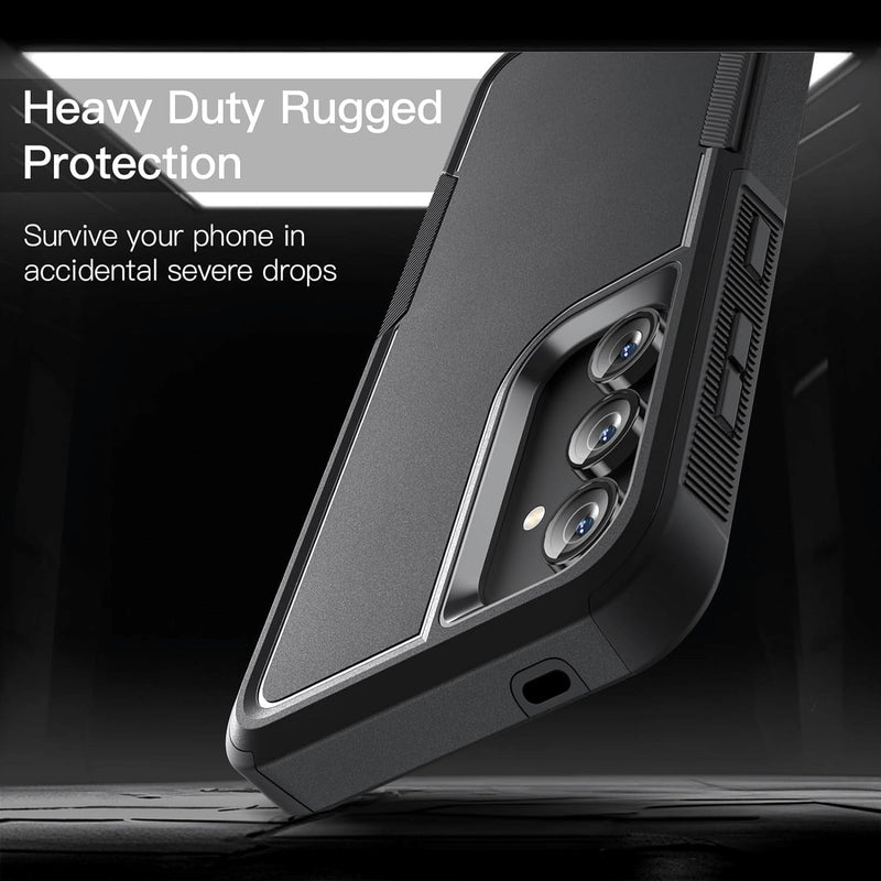 Tough On Samsung Galaxy S24 Plus Case Heavy Armor Black