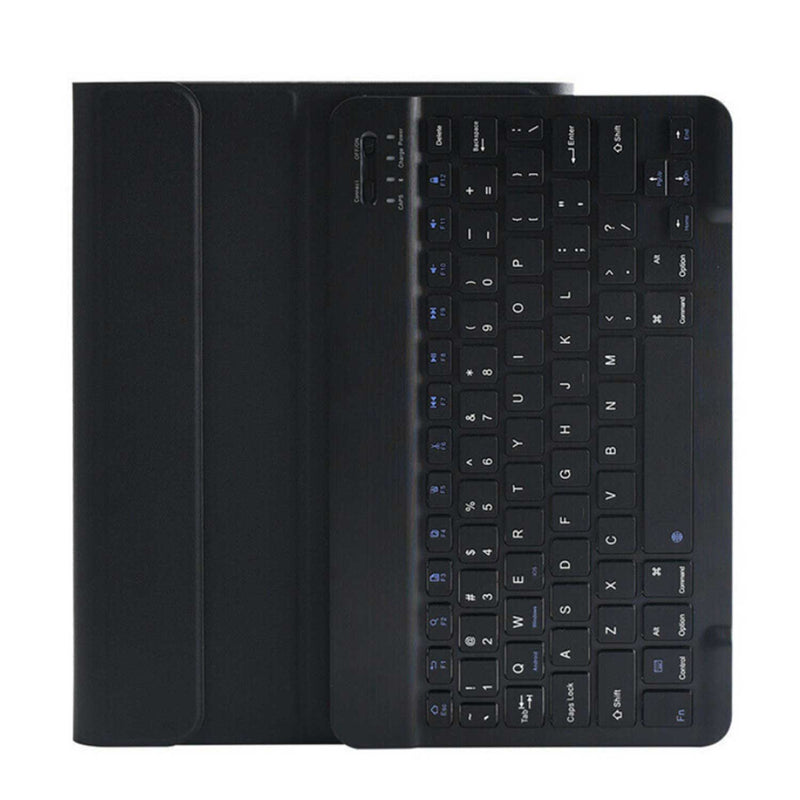 Tough On Samsung Galaxy Tab S8 11" Bluetooth Keyboard Cover Case Leather Black