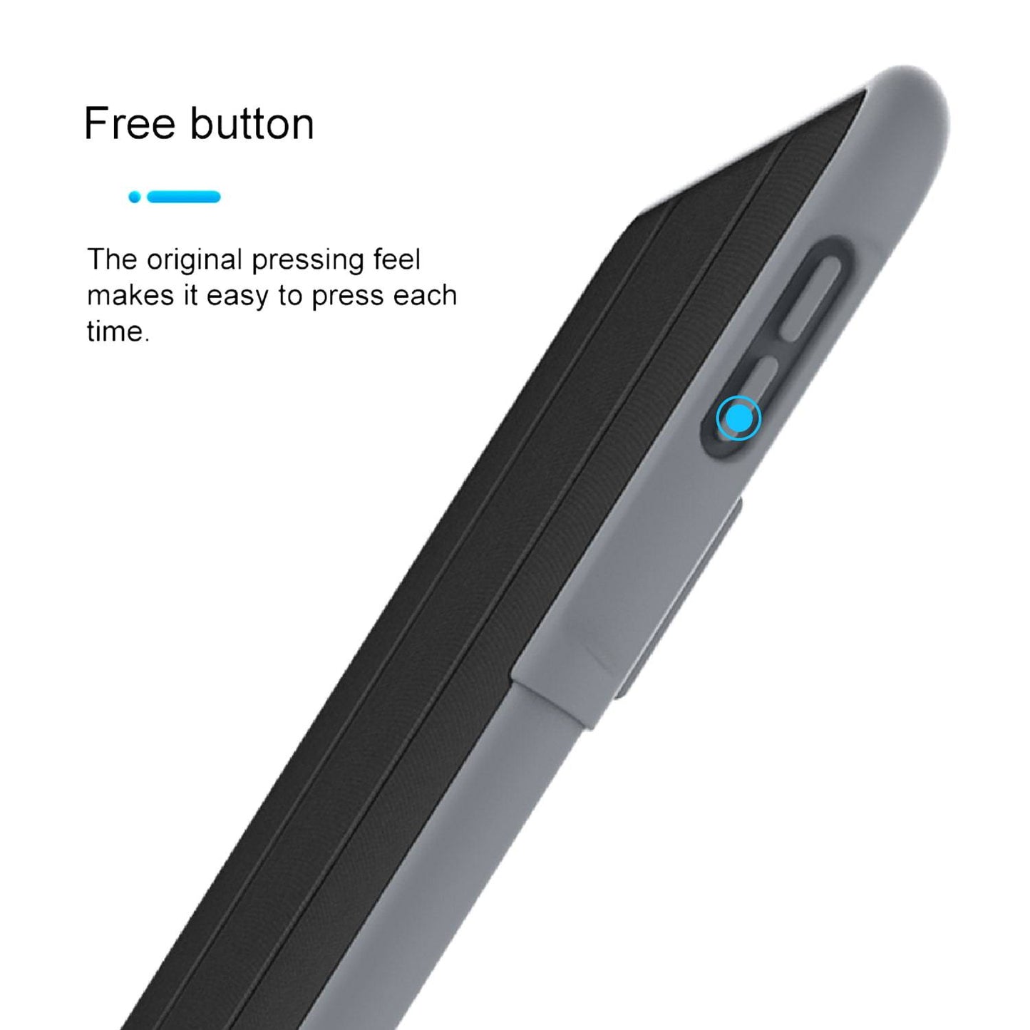 Tough On iPad Air 5 / Air 4 10.9 inch Case Smart Cover Clear Back Black