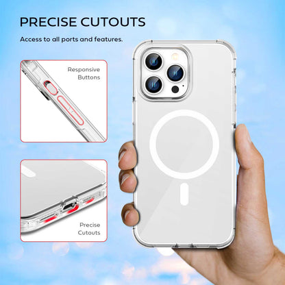 Tough On iPhone 14 Pro Max Clear Case with Magsafe