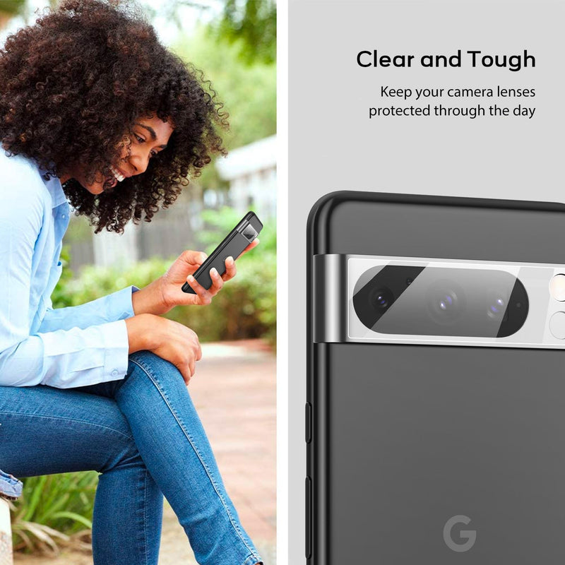 Tough On Google Pixel 8 Pro Camera Protector Glass 2 Pack